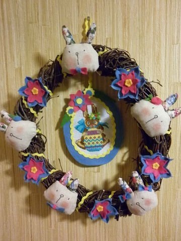 У Луцьку ‒ виставка пасхальних віночків. ФОТО